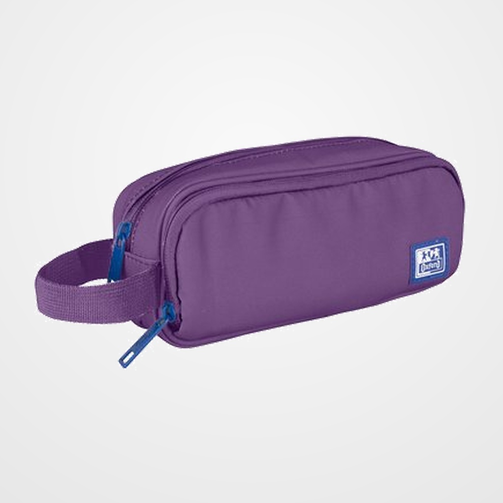 PORTATODO OXFORD B-SMART 3 COMPARTIMENTOS LILA