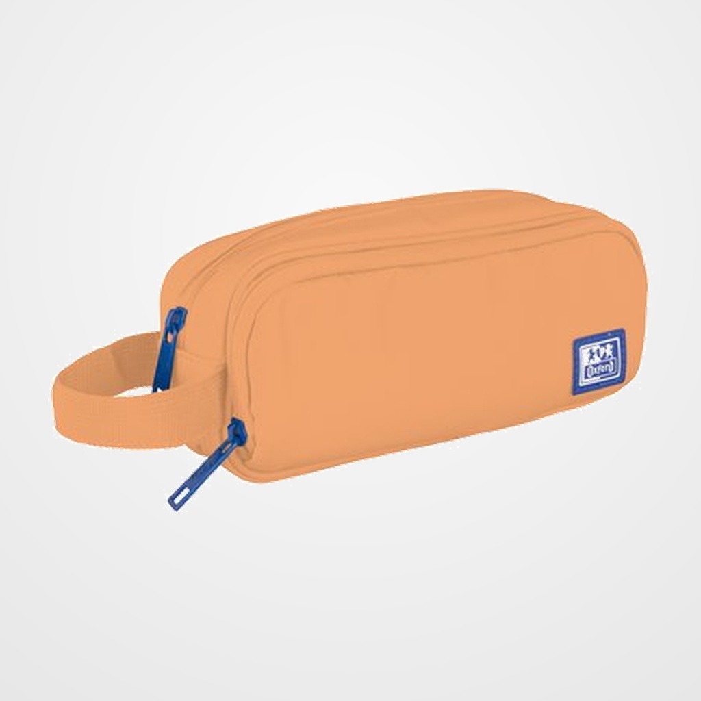 PORTATODO OXFORD B-SMART 3 COMPARTIMENTOS PEACH