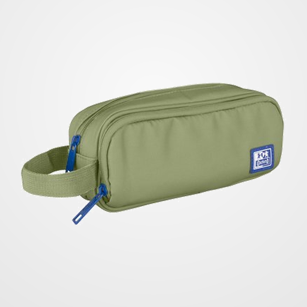 PORTATODO OXFORD B-SMART 3 COMPARTIMENTOS VERDE SAFARI