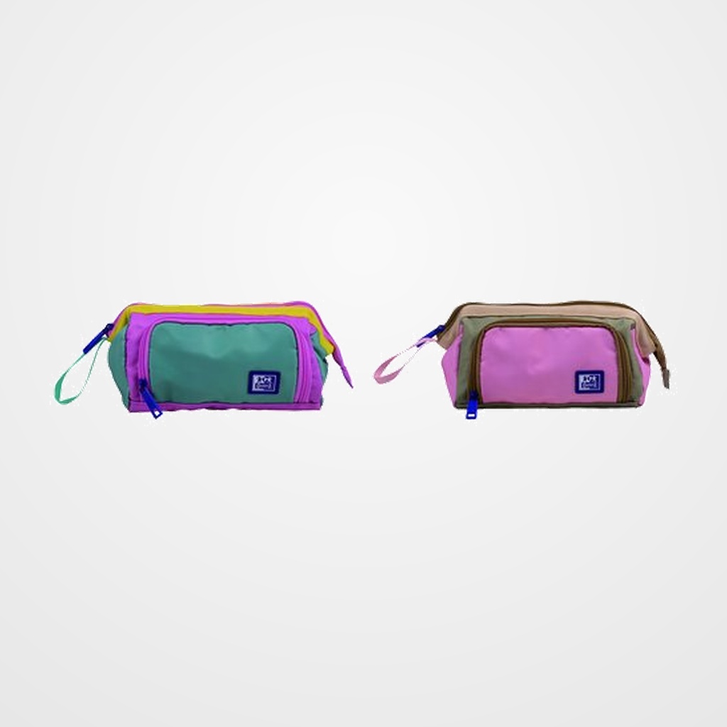 PORTATODO OXFORD KANGOO COLOR BLOCK REVERSIBLE GRAN CAPACIDAD MODELO 2 SURT.