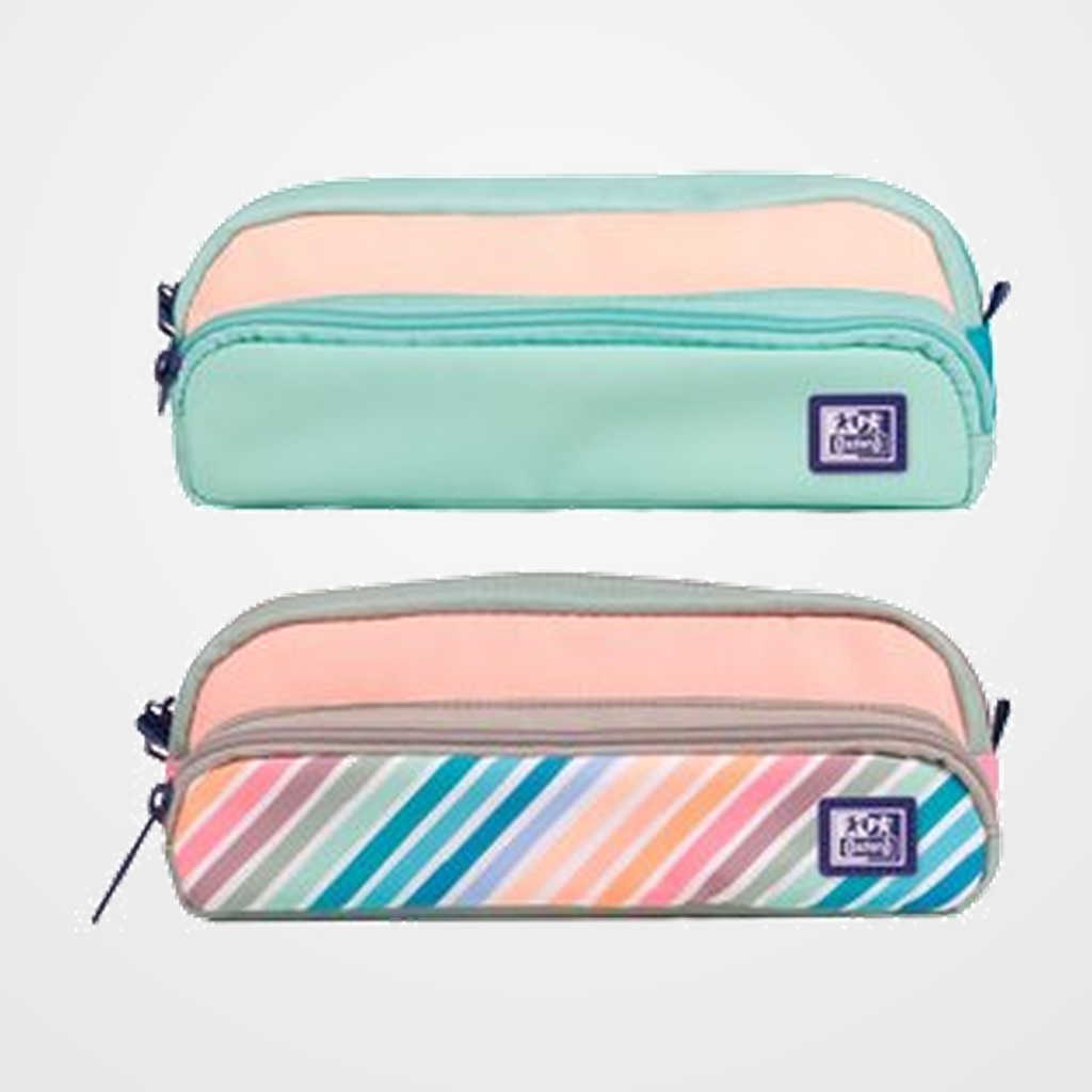 PORTATODO OXFORD KANGOO COLOR BLOCK 2 CREMALLERAS SURTIDO (2 mod.)