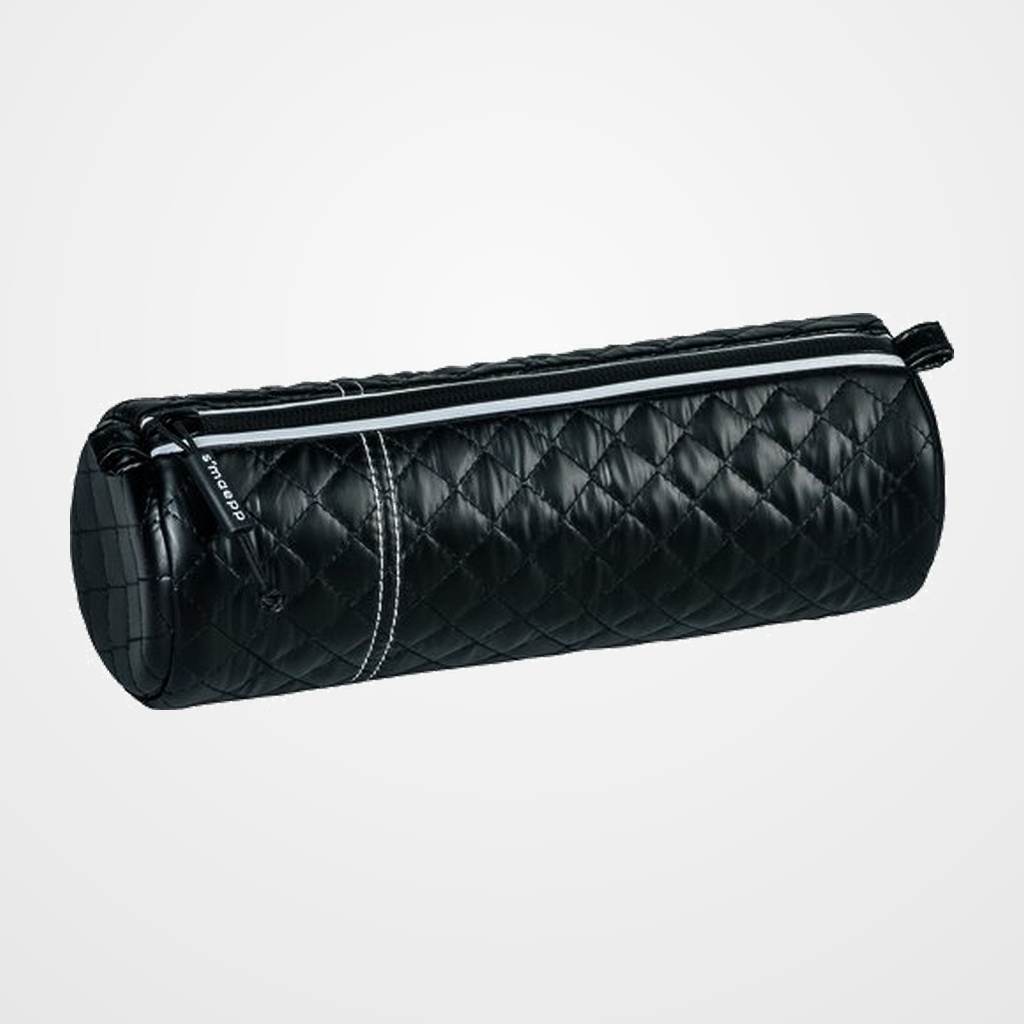 PORTATODO SMAEPP SOFT M REDONDO PIEL SINTETICA NEGRO