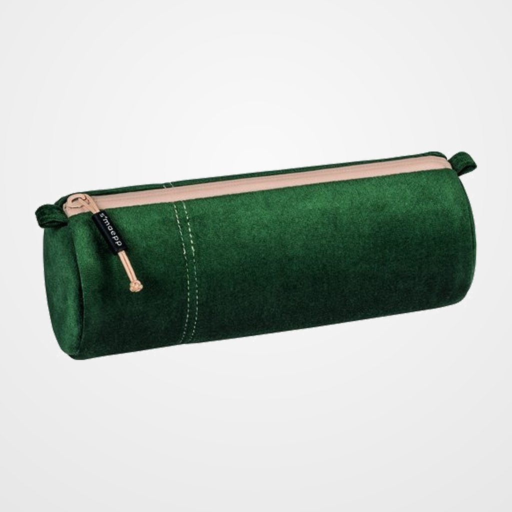 PORTATODO SMAEPP SOFT M REDONDO TERCIOPELO VERDE ESMERALDA