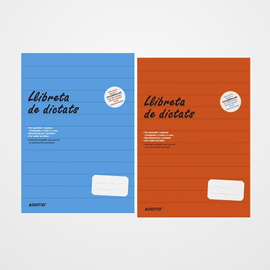 QUADERN ADDITIO A4 DICTATS PRIMÀRIA