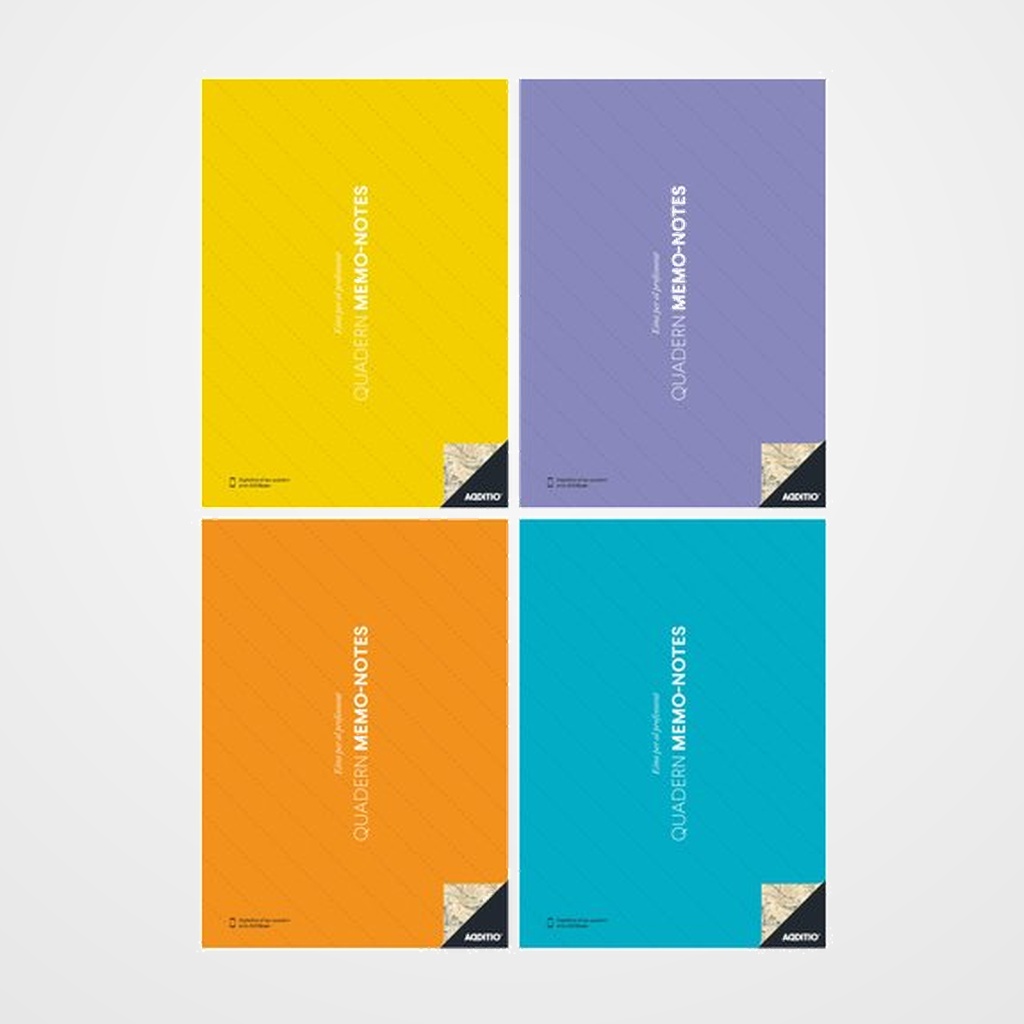 QUADERN PROFESSOR ADDITIO MEMO-NOTES A4 ASSORTIMENT CATALAN