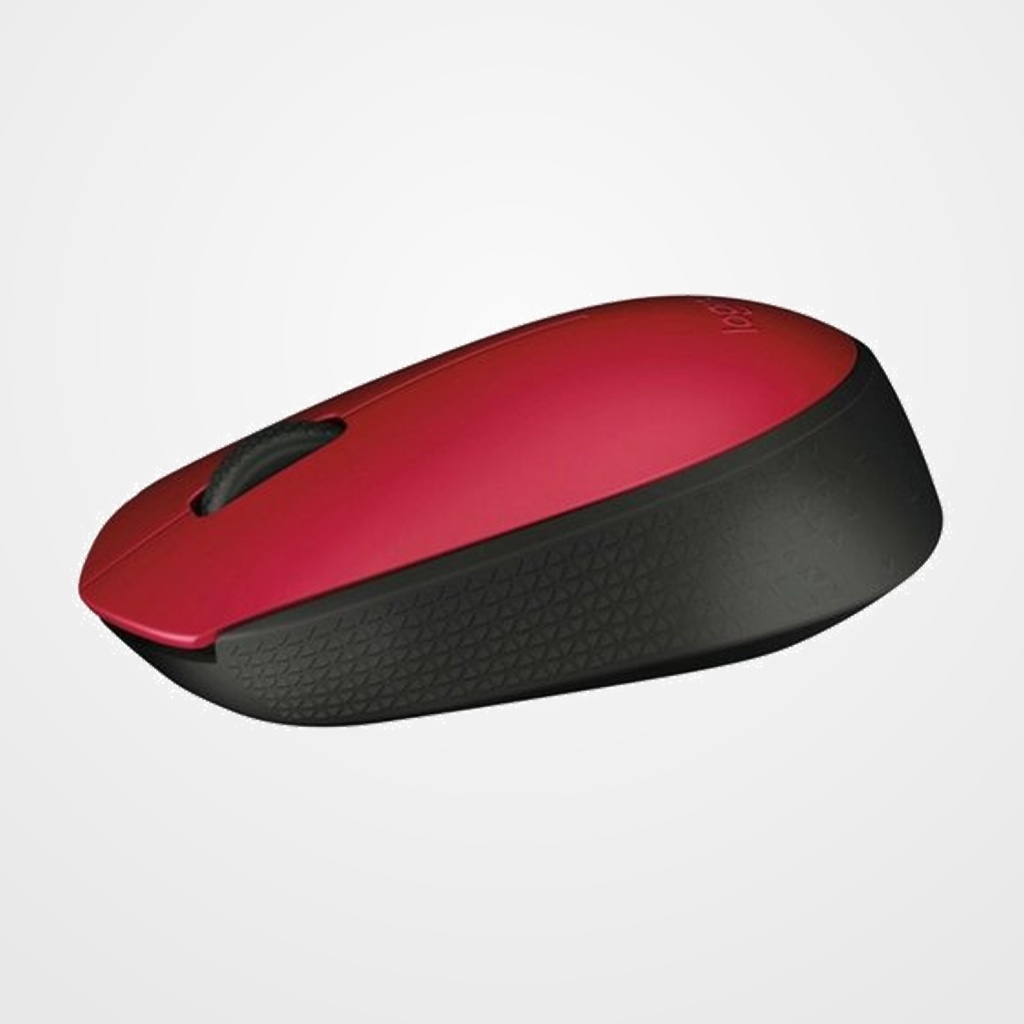 [42501433] RATON LOGITECH M171 OPTICO INALAMBRICO ROJO