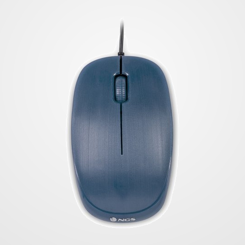 RATON NGS FLAME OPTICO USB AZUL