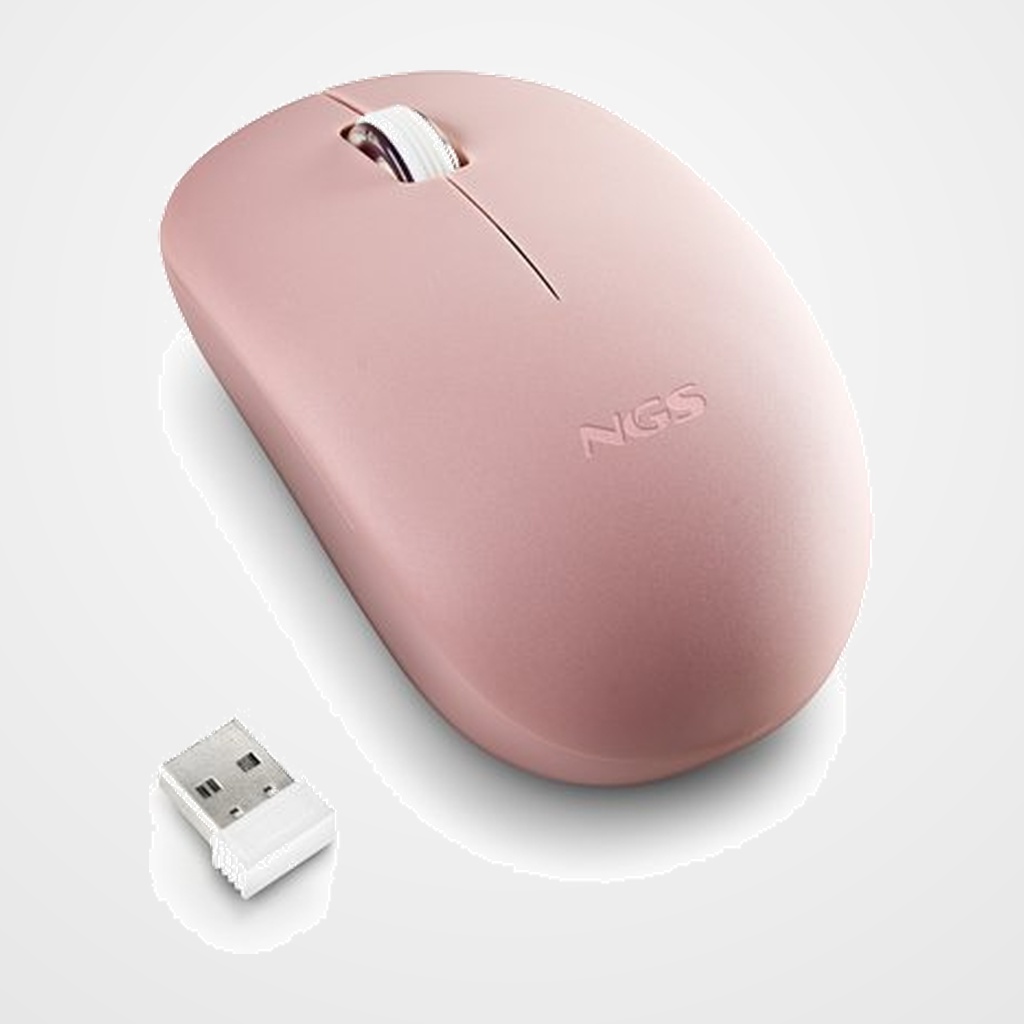 RATON NGS FOG OPTICO INALAMBRICO ROSA