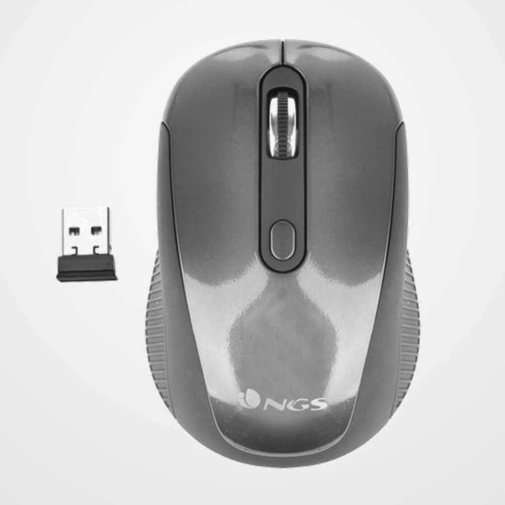 RATON NGS HAZE OPTICO INALAMBRICO GRIS