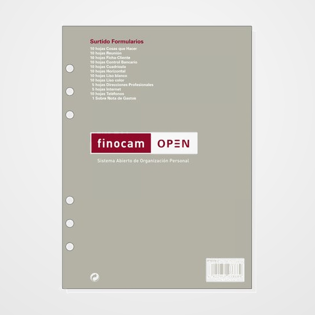 RECAMBIO AGENDA CATALAN FINOCAM R1010.2C OPEN 1000 155x215 FORMULARIOS