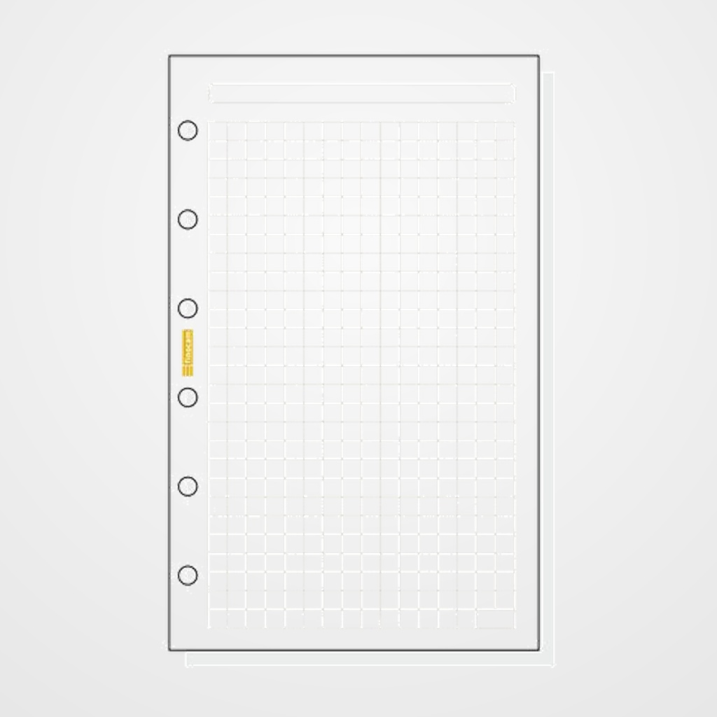 RECAMBIO AGENDA FINOCAM C340 CLASSIC 603 79x127 CUADRIC. 50h