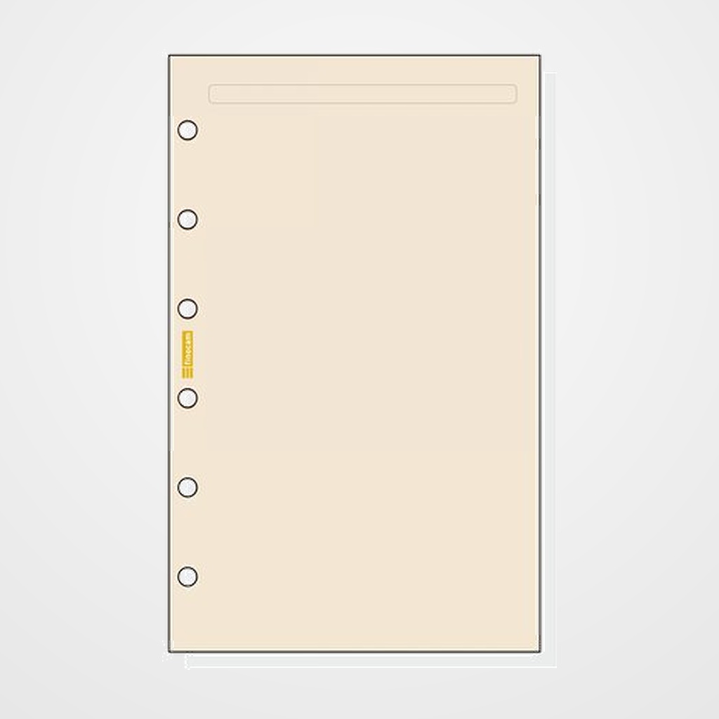 RECAMBIO AGENDA FINOCAM C343 CLASSIC 603 LISO 50h CREMA