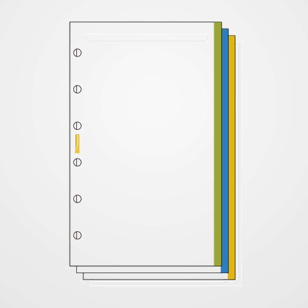 RECAMBIO AGENDA FINOCAM C345 CLASSIC 603 LISO 45h BANDA COLOR