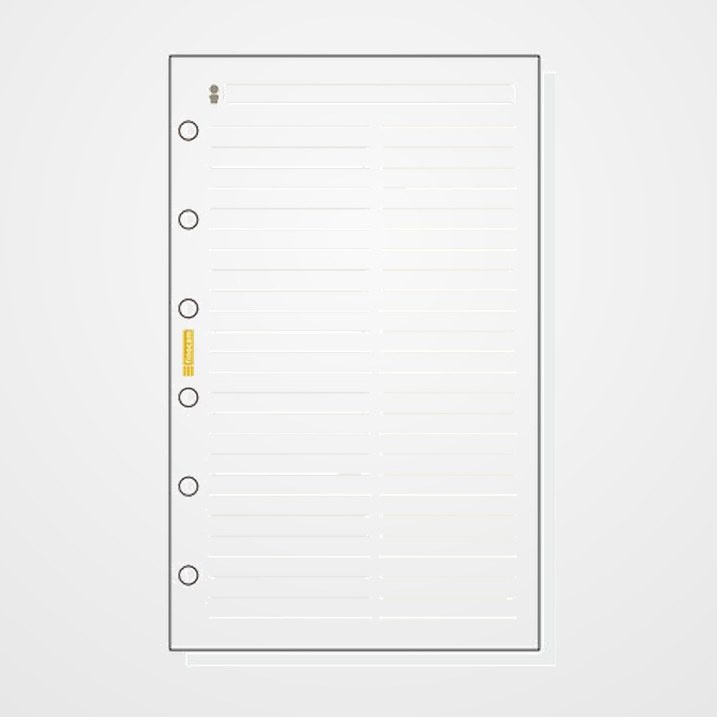 RECAMBIO AGENDA FINOCAM C354 CLASSIC 603 79x127 TELEF. 50h