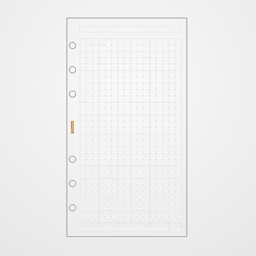 RECAMBIO AGENDA FINOCAM C940 CLASSIC 609 94x171 CUADRIC. 50h