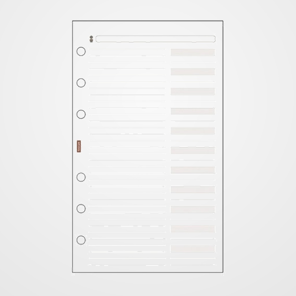 RECAMBIO AGENDA FINOCAM R454 OPEN 400 91x152 TELEFONOS 50h