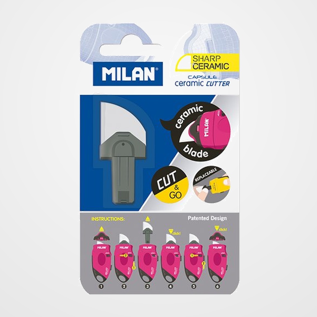 RECAMBIO CUTER MILAN CAPSULE CUCHILLA CERAMICA