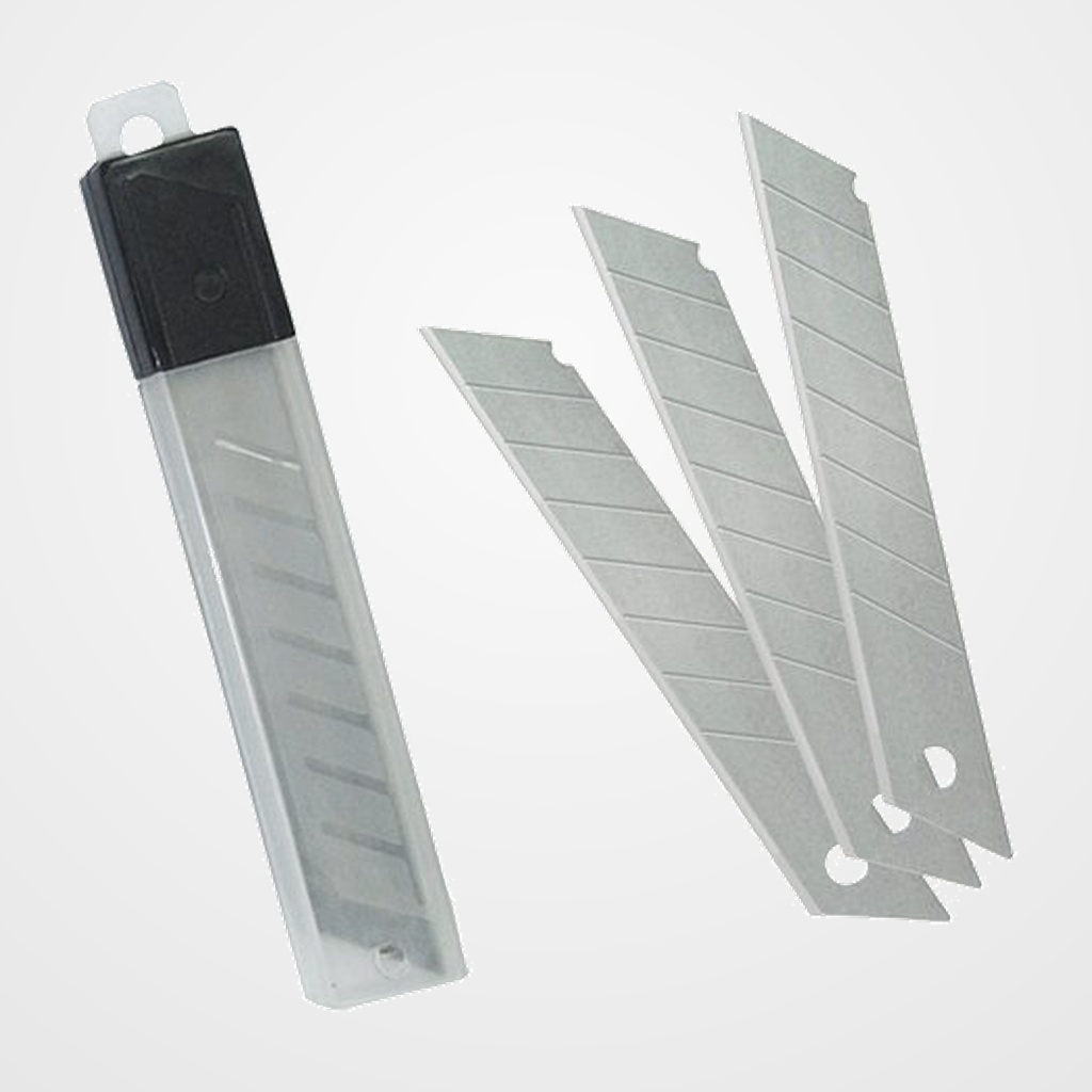 RECAMBIO CUTER MTL 18 mm. ESTUCHE DE 10