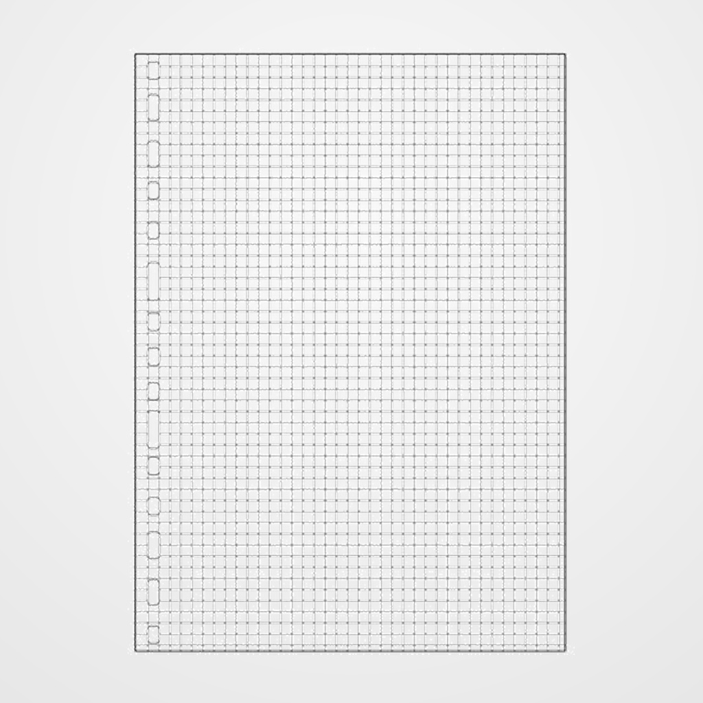 RECAMBIO MULTIFIN A4 15 ANILLAS 3001 CUADRICULA