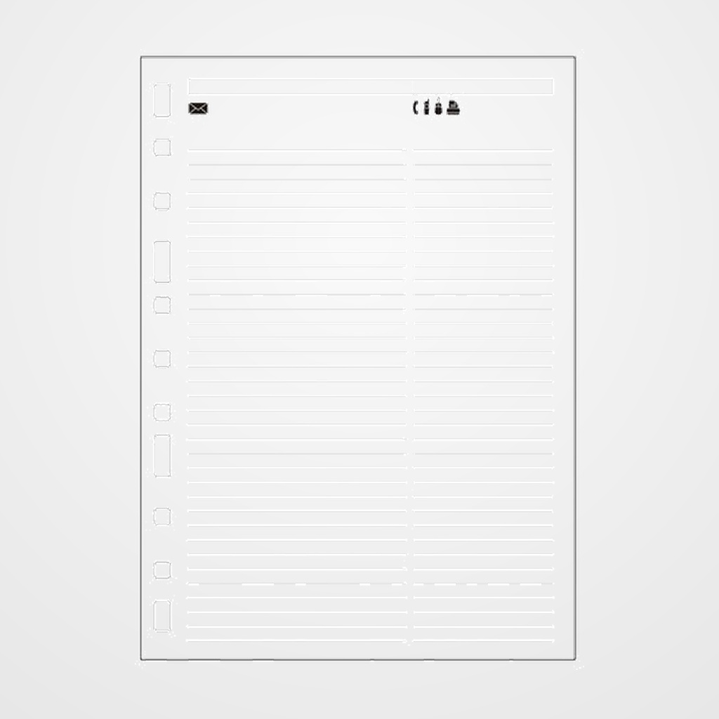 RECAMBIO MULTIFIN 4º 11 ANILLAS 3002 LISTIN TELEFONICO 50h