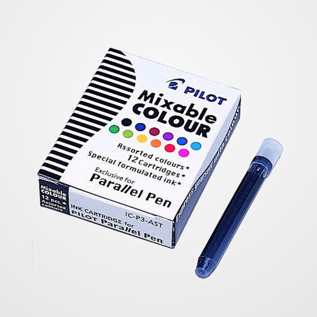 RECAMBIO PILOT PLUMA PARALLEL PEN SURTIDO CAJA de 12