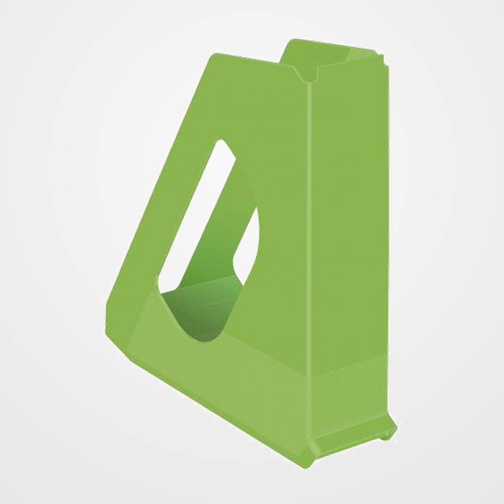 REVISTERO PLASTICO ESSELTE EUROPOST 72mm OPACO VERDE VIVIDA