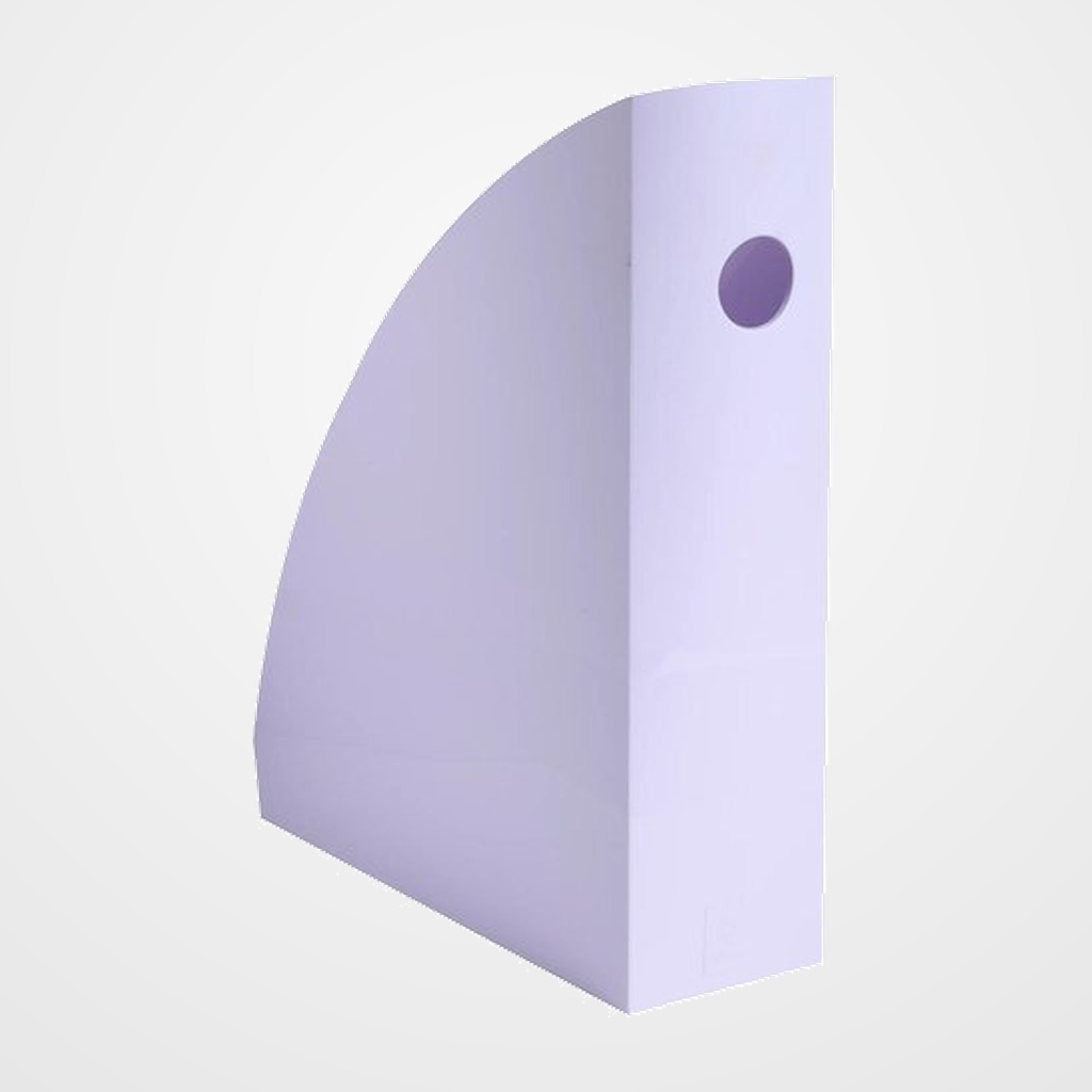 REVISTERO PLASTICO EXACOMPTA MAG-CUBE AQUAREL MALVA