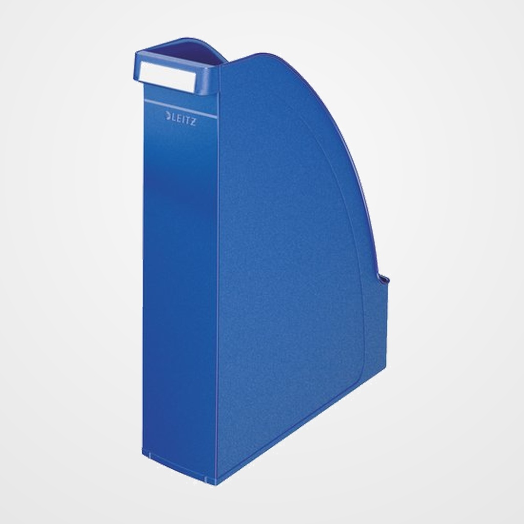 REVISTERO PLASTICO LEITZ PLUS A4 78mm OPACO AZUL