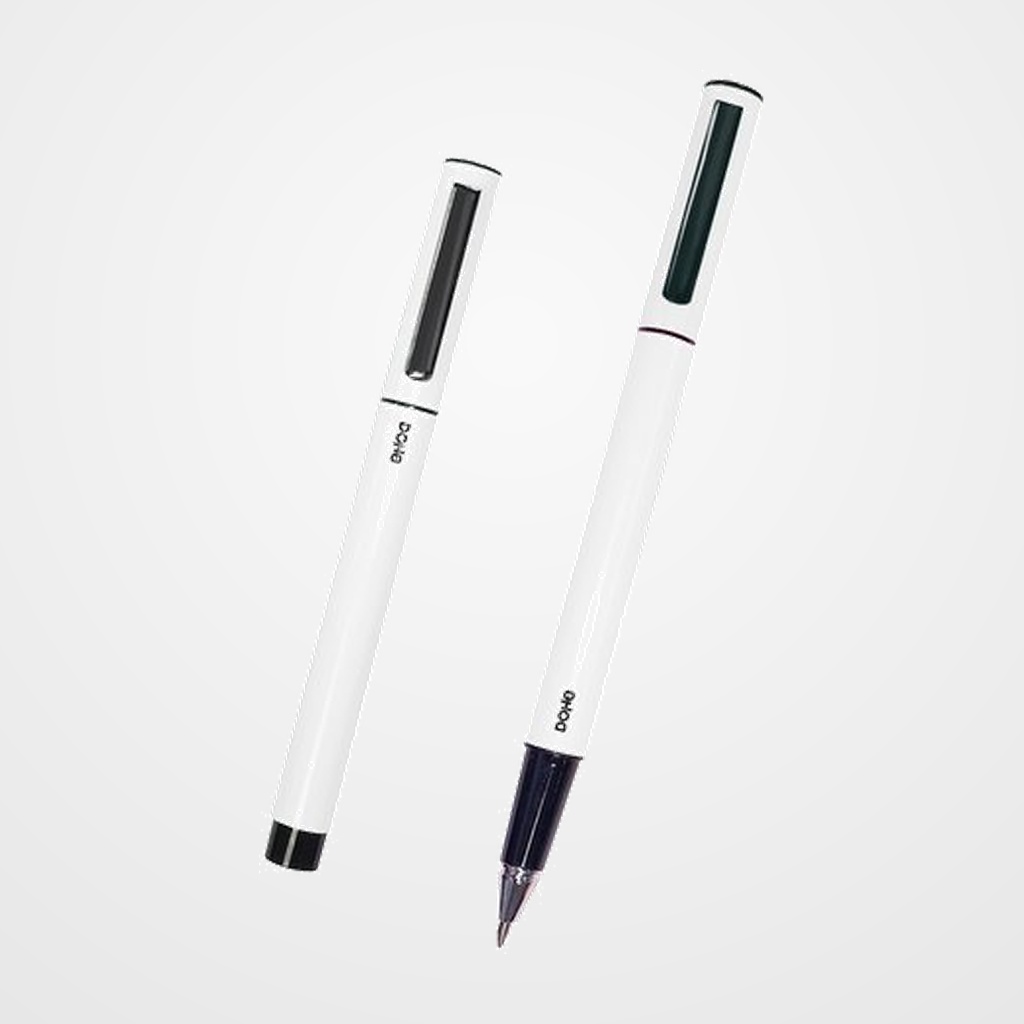 ROLLER DOHE ELIPSE PASTEL 0,5 mm (tinta azul) BLANCO BLISTER DE 4