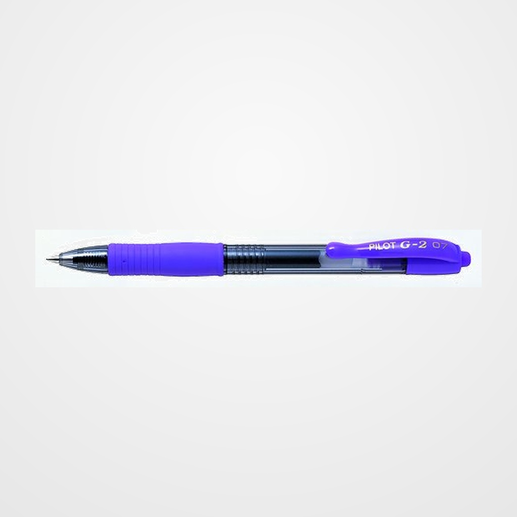 ROLLER GEL RT. PILOT G-2+ 0,7  VIOLETA PASTEL