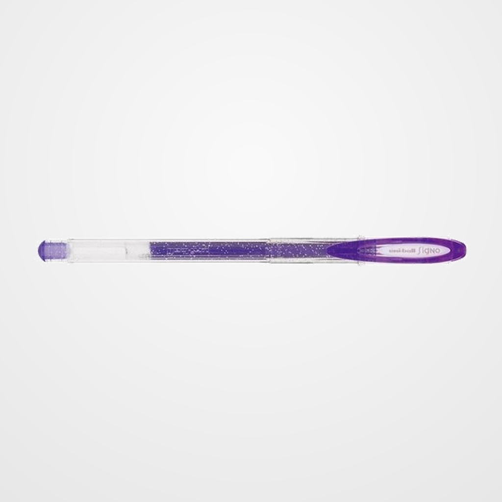 ROLLER GEL UNI-BALL SIGNO SPARKLING 1,0 (UM-120SP)  VIOLETA