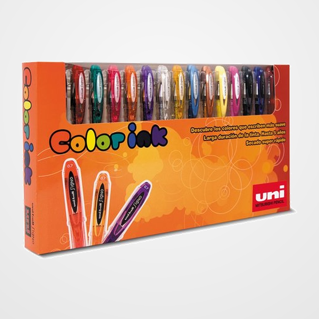 ROLLER GEL UNI-BALL SIGNO 0,7 (UM-120) CAJA de 15