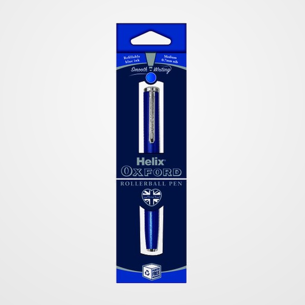 ROLLER HELIX OXFORD LACA AZUL TINTA AZUL RECARGABLE