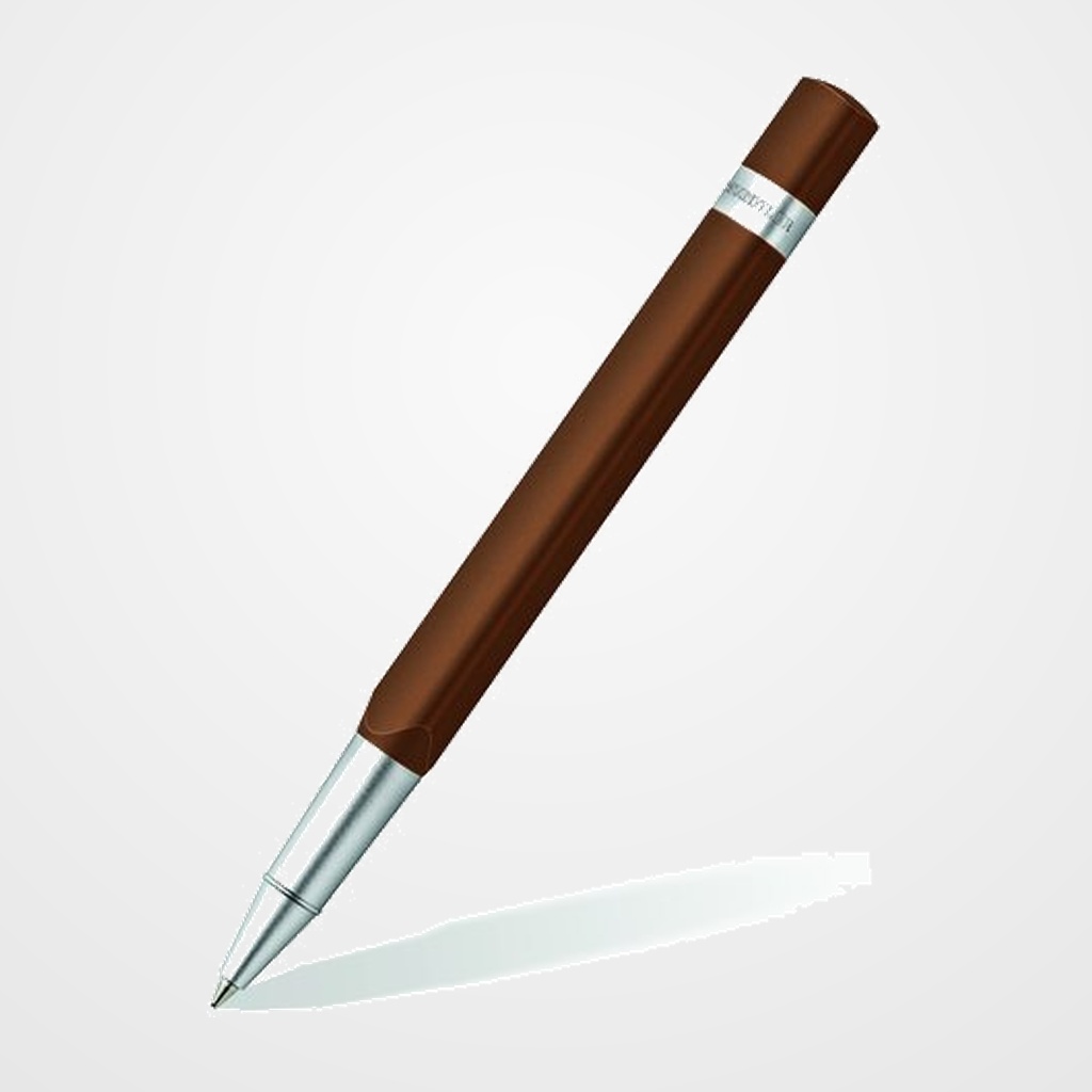 ROLLER STAEDTLER TRX ALUMINIO ANODIZADO MARRON (en ESTUCHE TRANSPARENTE CON FUNDA)