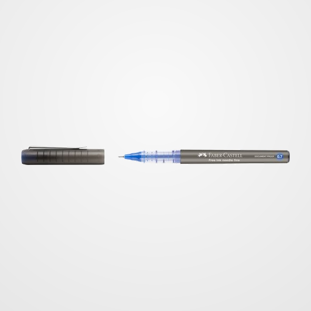 ROLLER T.LIQ. FABER-CASTELL FINE 0,7 mm AZUL