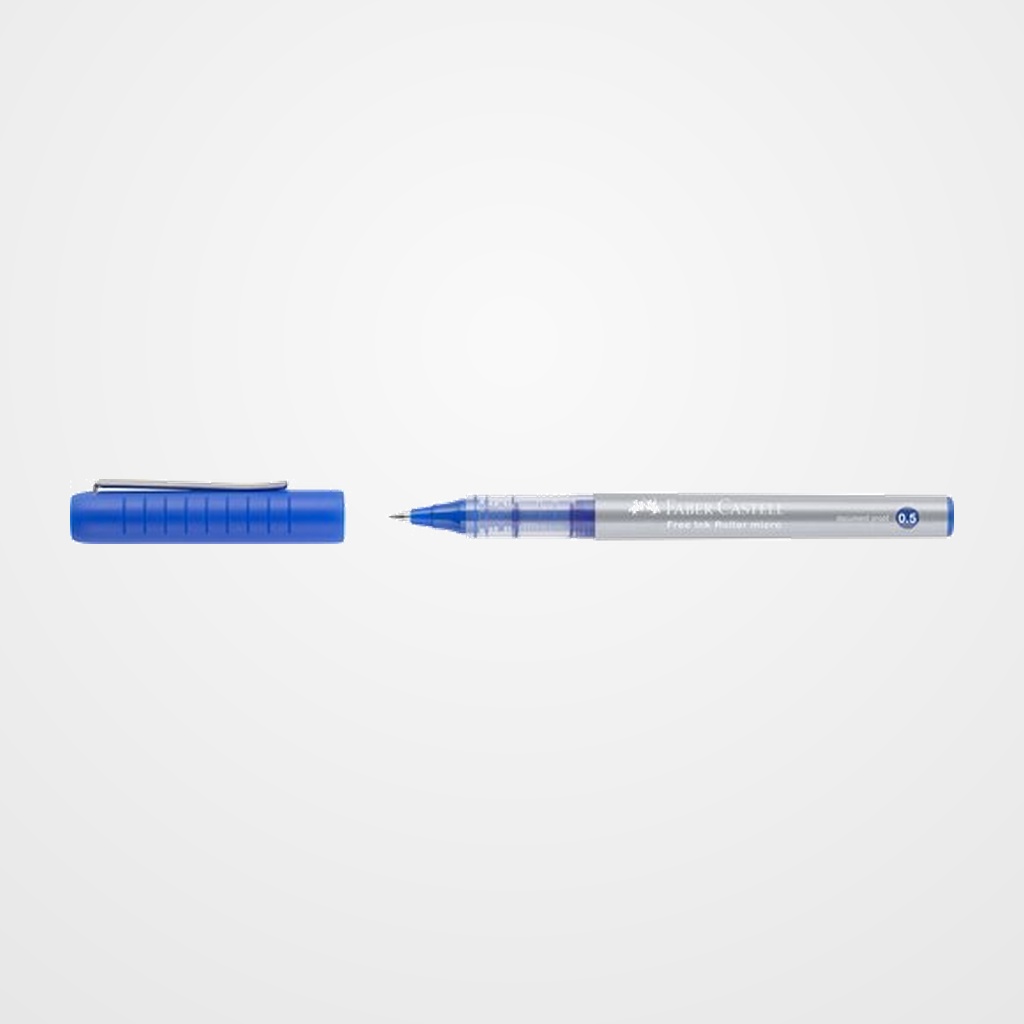 ROLLER T.LIQ. FABER-CASTELL FREE INK 0,5 AZUL