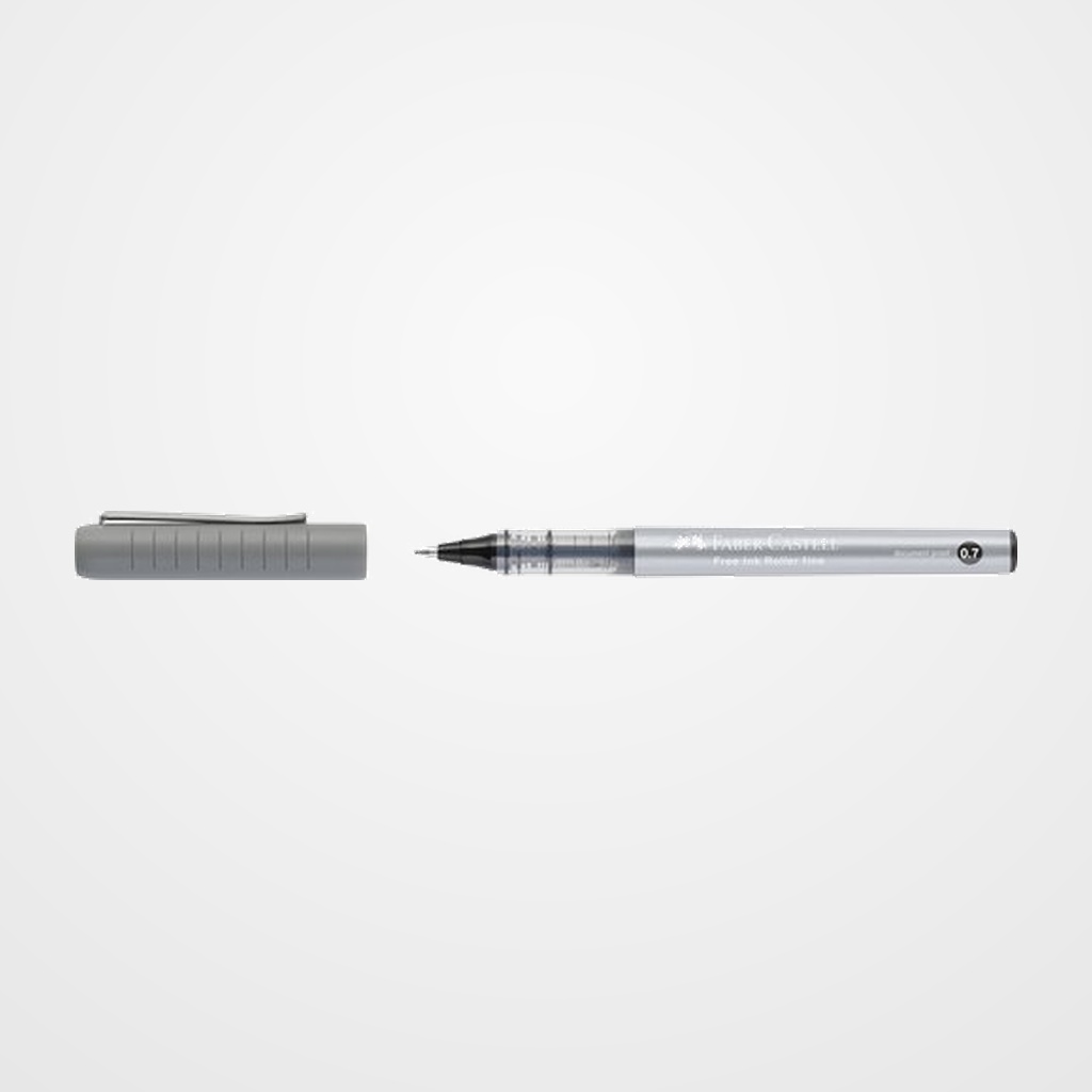 ROLLER T.LIQ. FABER-CASTELL FREE INK 0,7 NEGRO