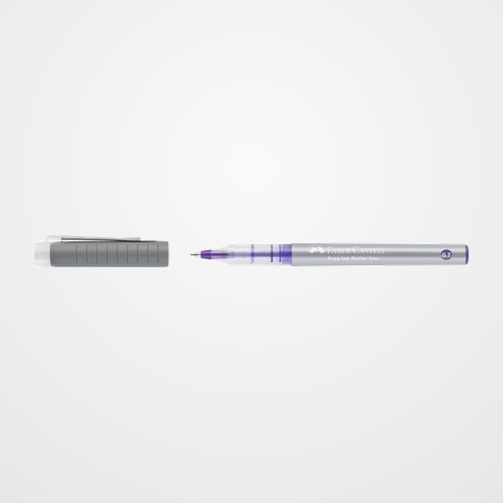 ROLLER T.LIQ. FABER-CASTELL FREE INK FINE 0,7 VIOLETA