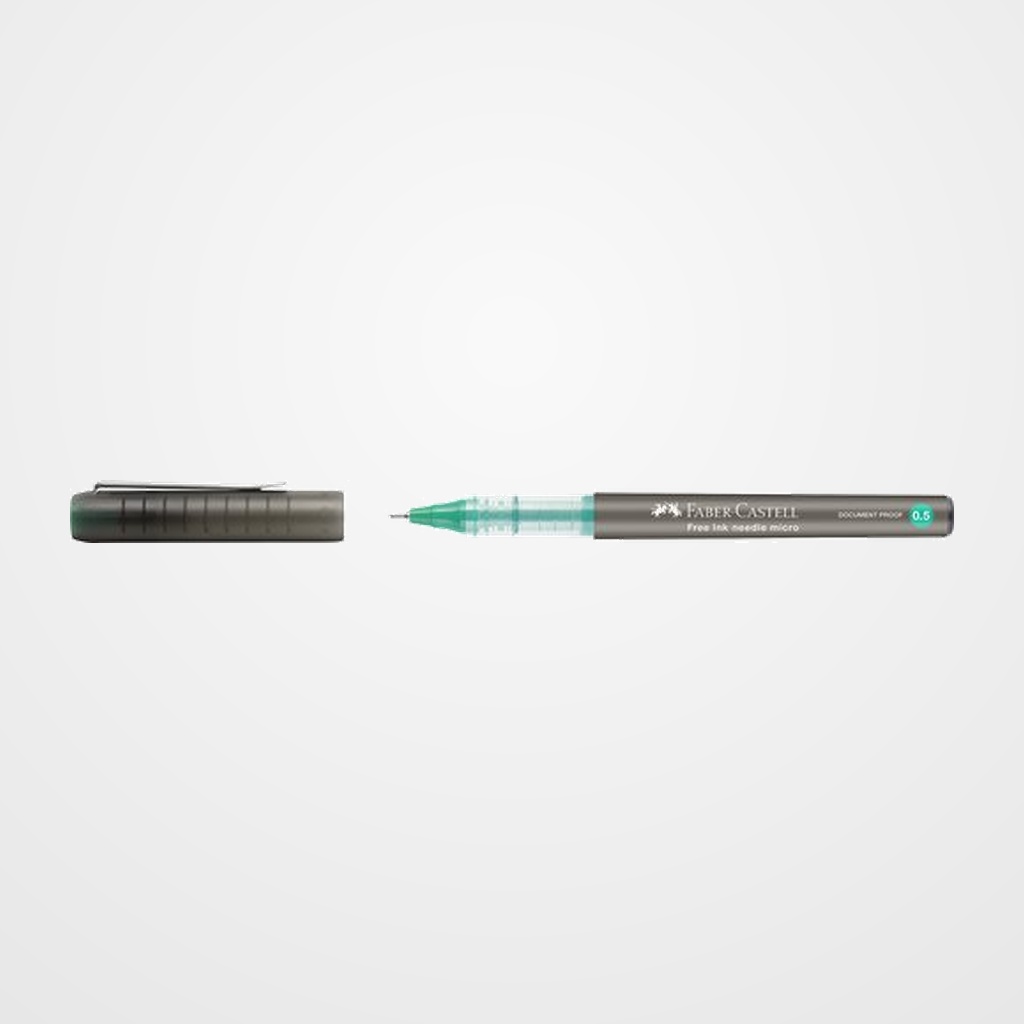 ROLLER T.LIQ. FABER-CASTELL MICRO 0,5 mm VERDE