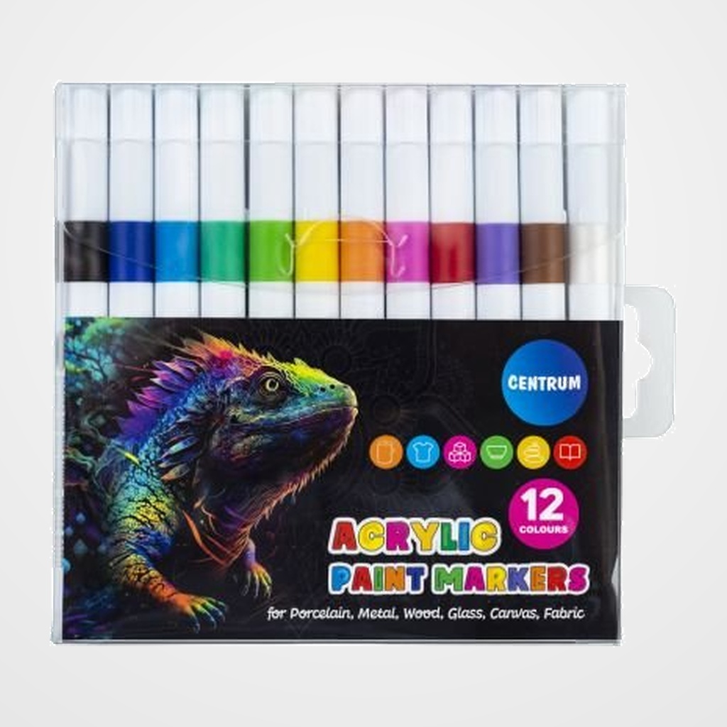 ROTULADOR ACRILICO CENTRUM CAJA de 12