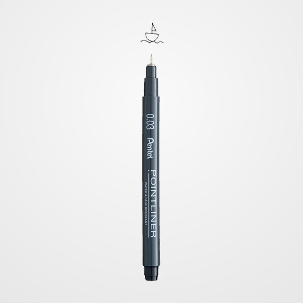 ROTULADOR CALIBRADO PENTEL S20P POINTLINER 0,03 mm