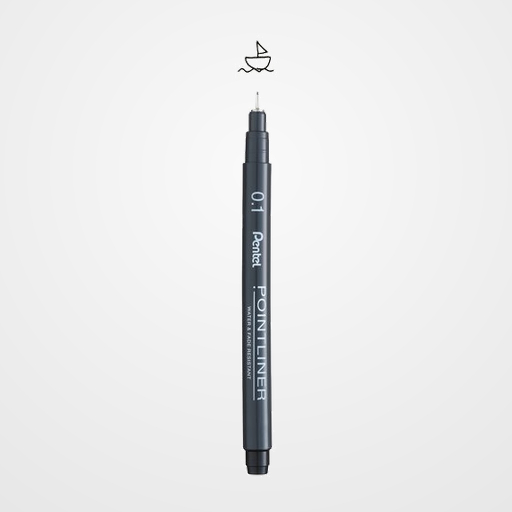 ROTULADOR CALIBRADO PENTEL S20P POINTLINER 0,1 mm