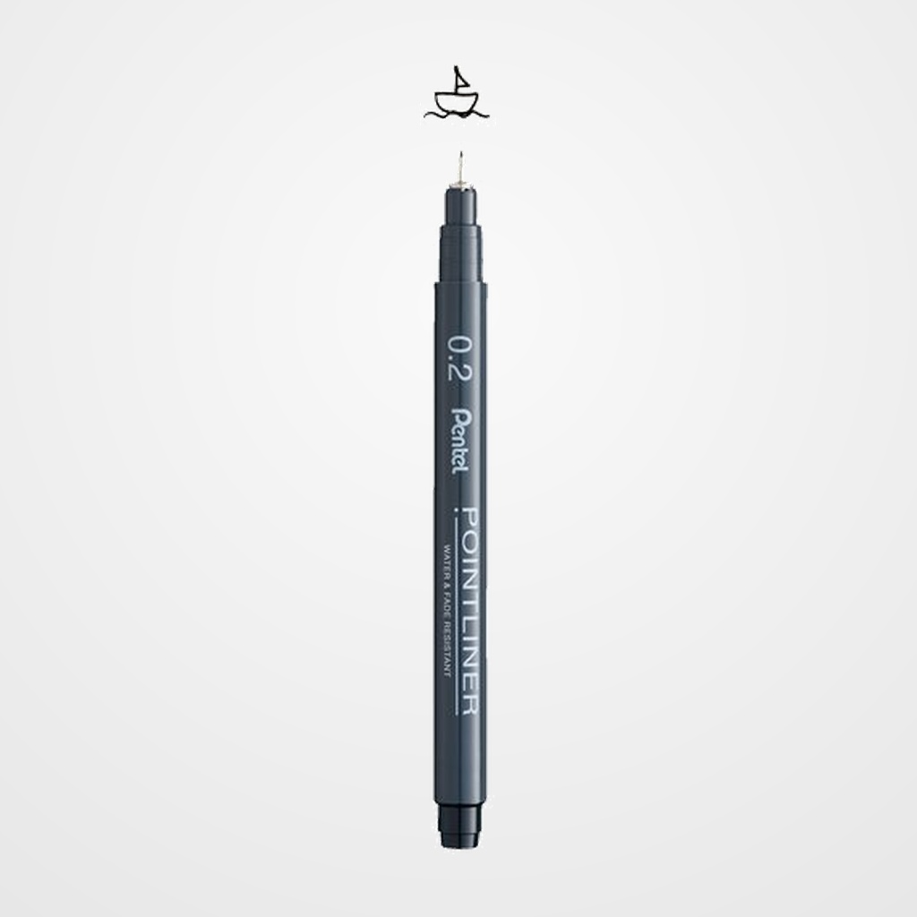 ROTULADOR CALIBRADO PENTEL S20P POINTLINER 0,2 mm