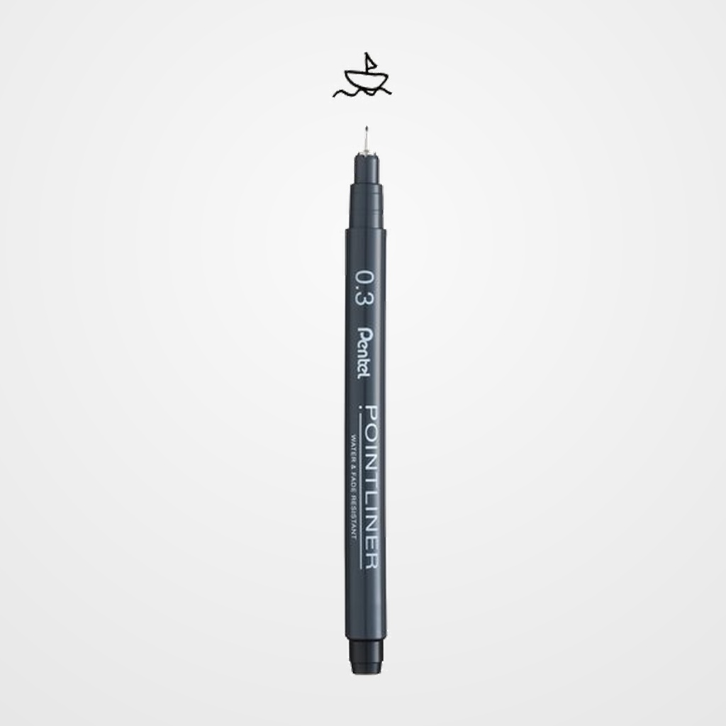 [10204987] ROTULADOR CALIBRADO PENTEL S20P POINTLINER 0,3 mm
