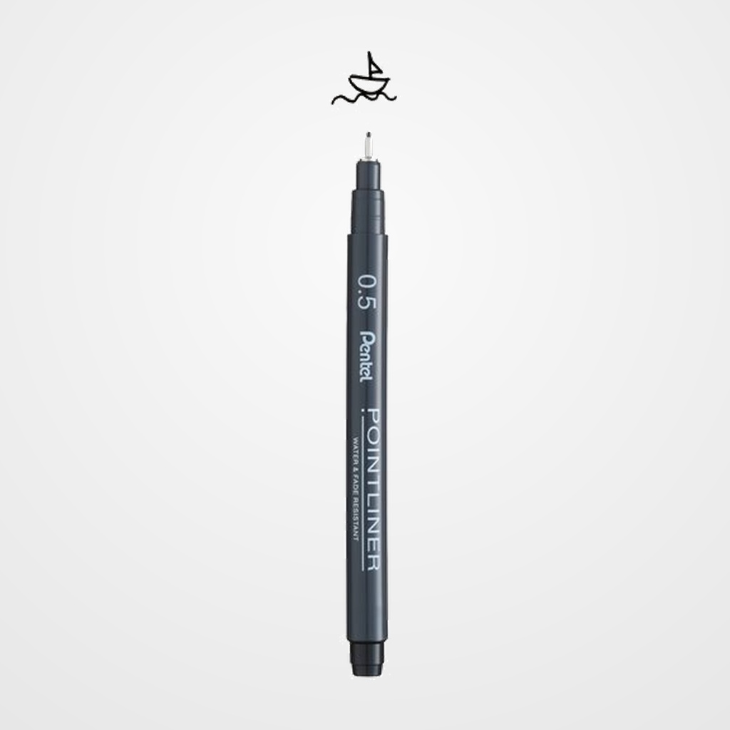 ROTULADOR CALIBRADO PENTEL S20P POINTLINER 0,5 mm