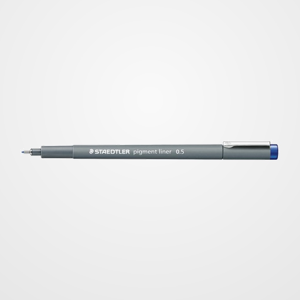ROTULADOR CALIBRADO STAEDTLER 308 PIGMENT LINER 0,5 mm AZUL