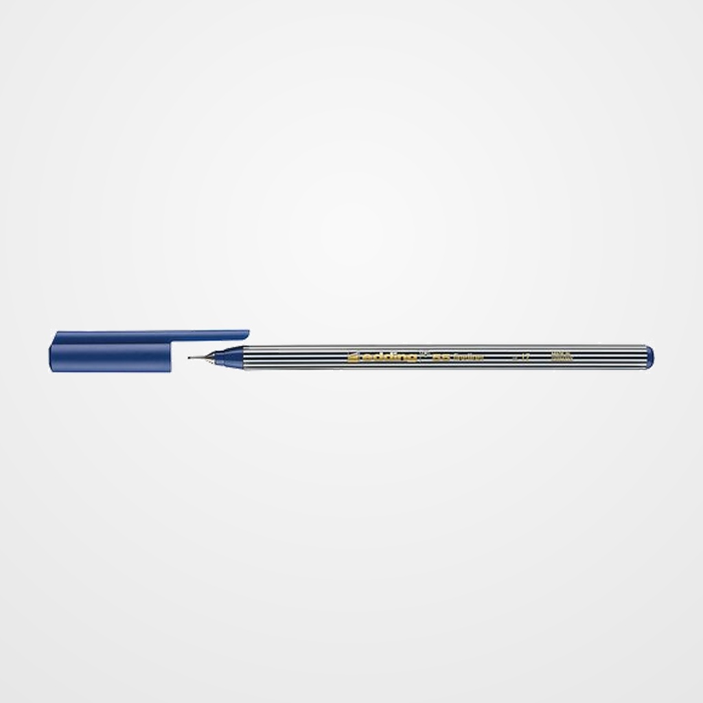 ROTULADOR FIBRA EDDING   55 FINELINER  AZUL ACERO