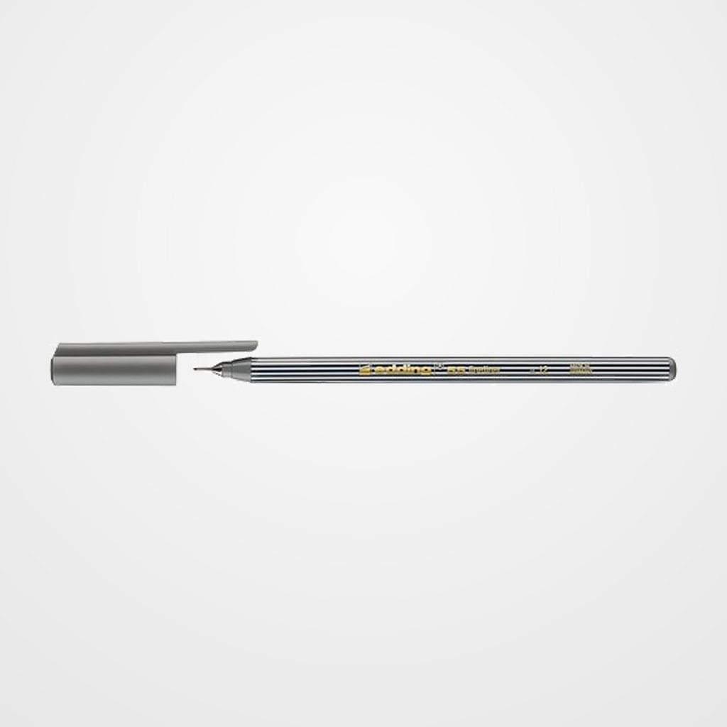 ROTULADOR FIBRA EDDING   55 FINELINER  GRIS