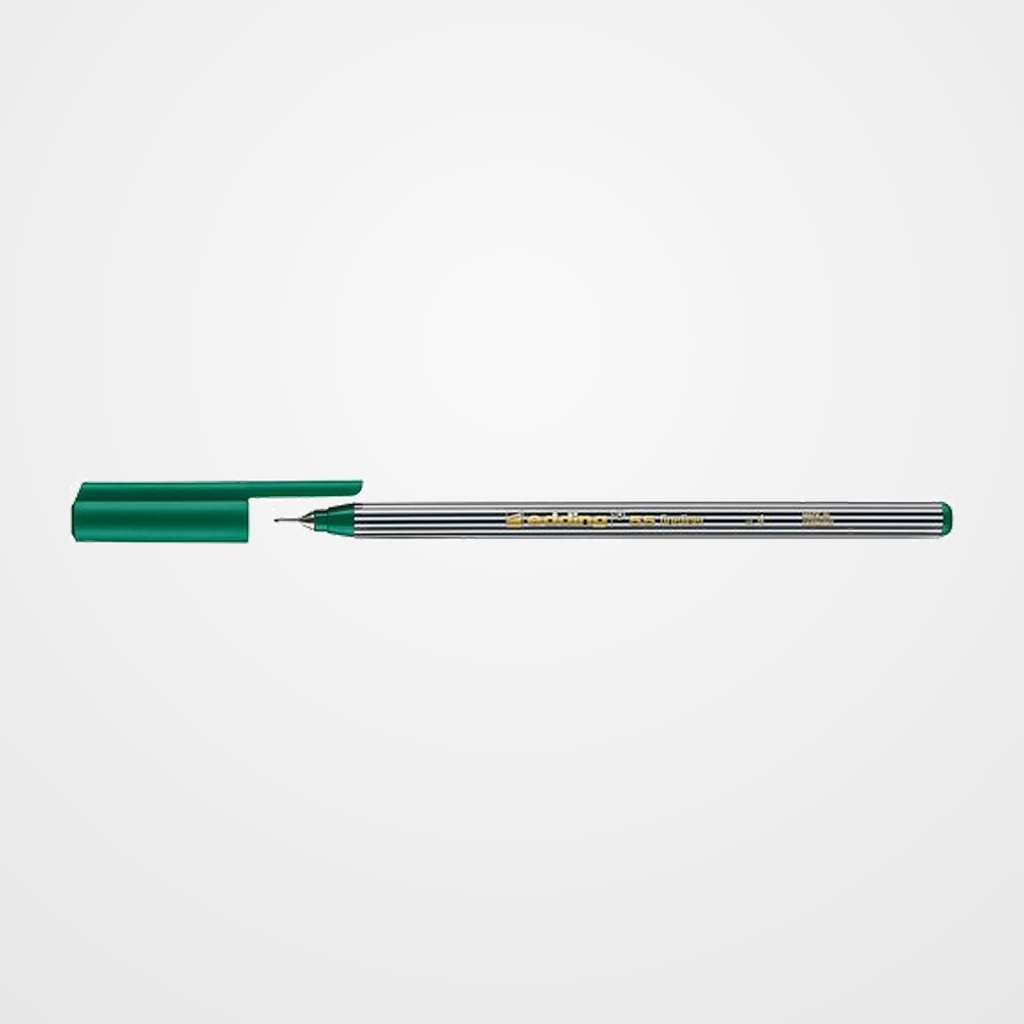 ROTULADOR FIBRA EDDING   55 FINELINER  VERDE