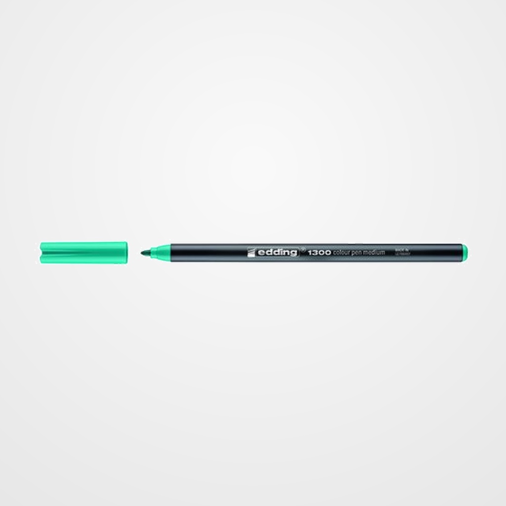 ROTULADOR FIBRA EDDING 1300  AZUL TURQUESA